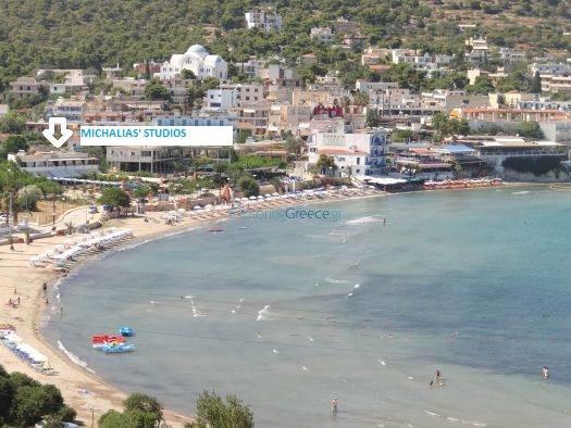 Παραθαλασσια Στουντιο Μιχαλιας Sea View Studio Michalias Agia Marina  エクステリア 写真